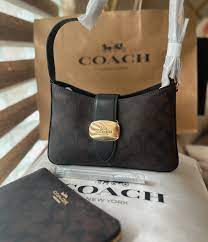 Coach Luxe Noir Shoulder Bag