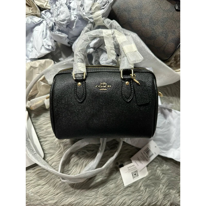 Coach Rowan Satchel Bag In Signature Canvas