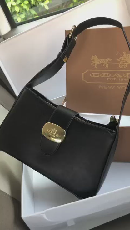 Coach Luxe Noir Shoulder Bag