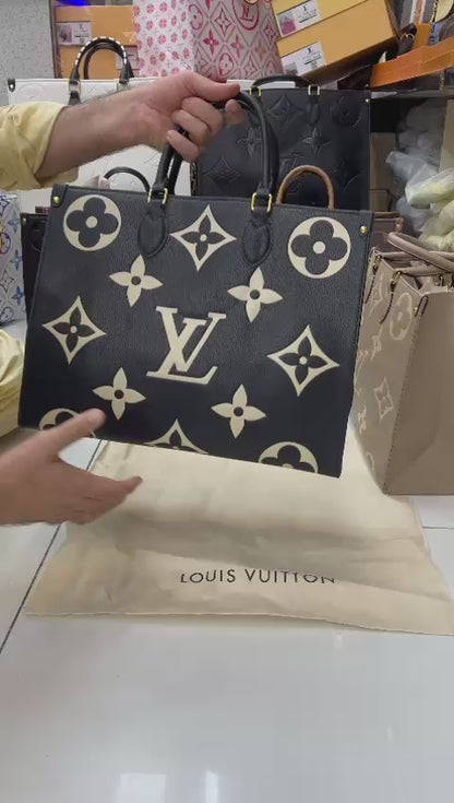 LOUIS VUITTON ON THE GO { large size }