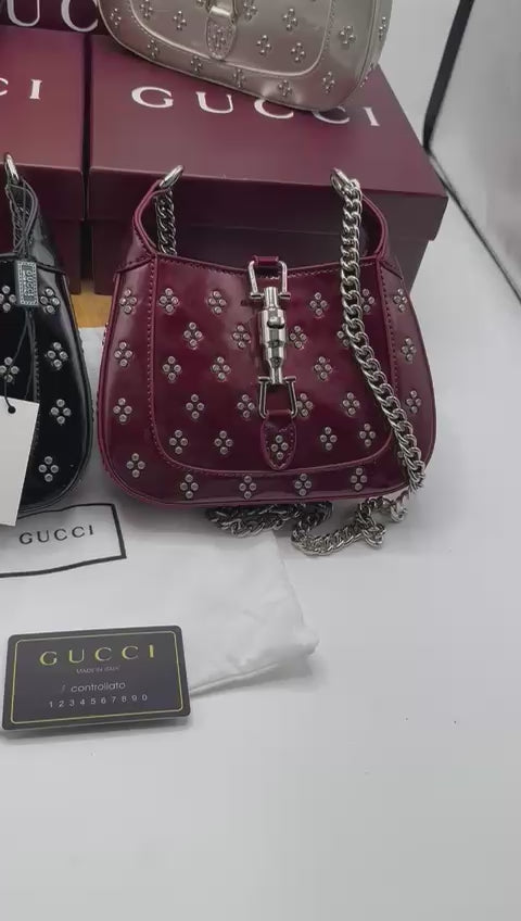 Gucci Jackie 1961 Crystal Medium Bag