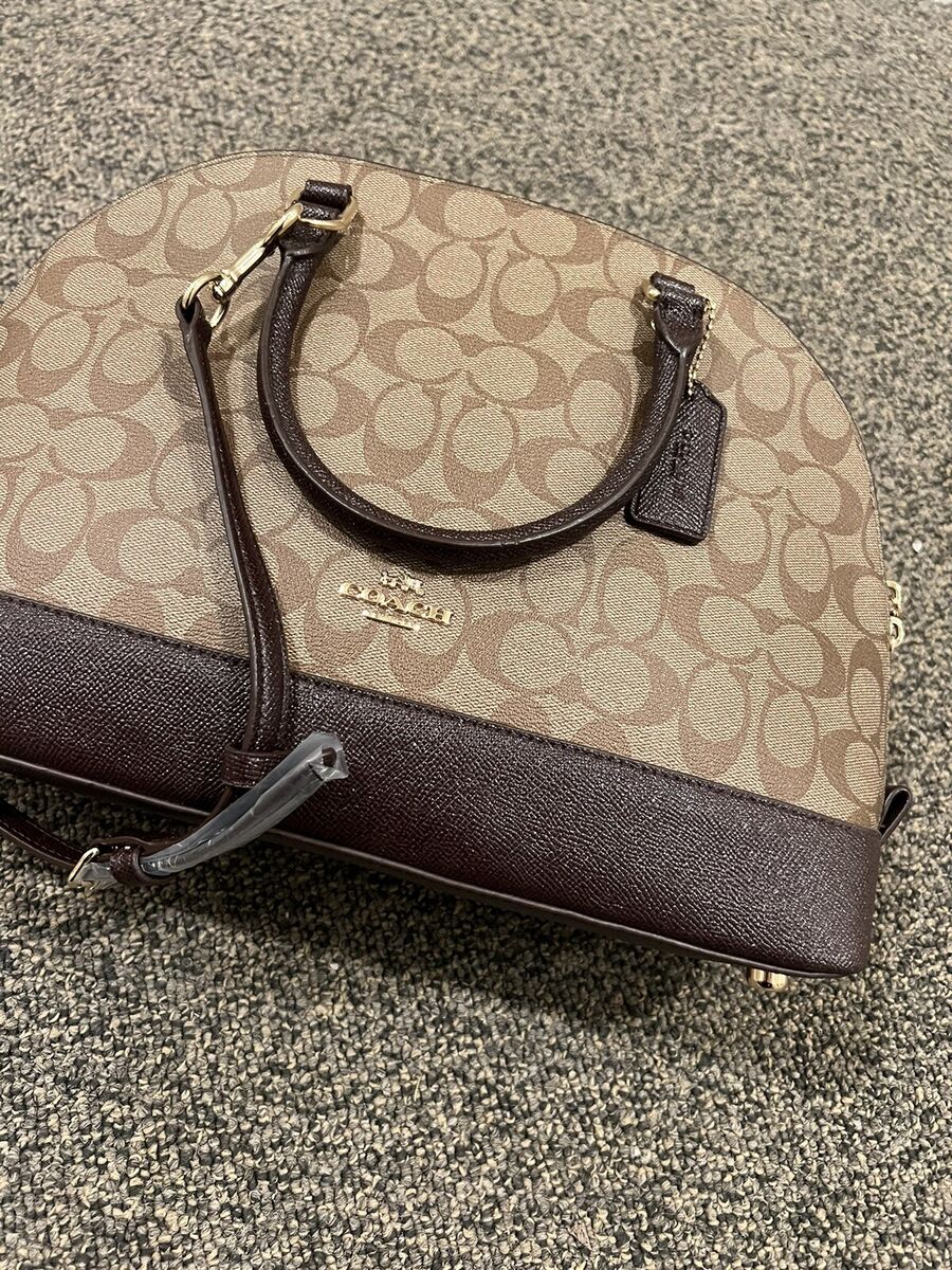 Coach Alma Sierra Satchel Signature